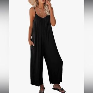 Women’s Casual Sleeveless Jumper (Medium) Black